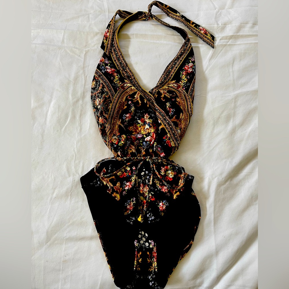 Camilla Friends of Flora one piece bathing suit.
